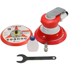 Air Random Orbital Sander, 5inch Dual-Action Sander with PSA and Hook & Loop ...
