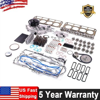 For Chevy GMC 4.8 5.3 6.0L Sloppy Mechanics Stage2 Cam Lifters Timing Chain Kit
