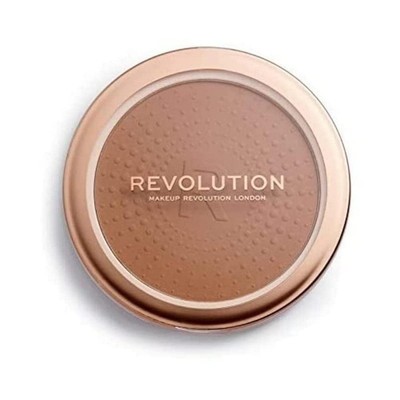 Makeup Revolution Mega Bronzer Powder, Matte Finish, For Light To Deep Skin Tone