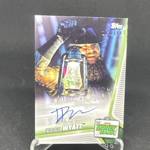 Topps 2019 WWE Money in the Bank Bray Wyatt Autographs Auto #A-BW /199