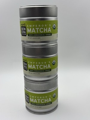 Sencha Organic Emperor's Ceremonial Grade Matcha 90gr - Exp 3/31/26