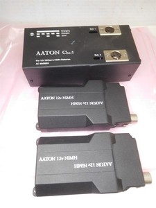 Aaton CHA-3 Charger + 2 Batteries For LTR, XTR, XTR PROD, XTERA (S11)