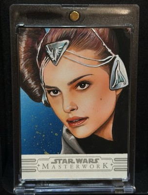 2025 Topps Star Wars Masterwork Craig Deakes Padmé Amidala Sketch OFFER!