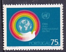 PORTUGAL #1669 MNH INTERNATIONAL PEACE YEAR