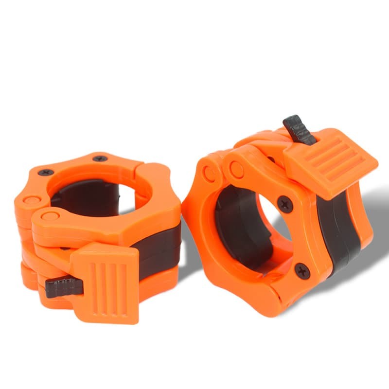 2pcs Clip Morsetto Bilanciere Manubri Blocchi Barra Peso Olimpico 2" Spinlock Collare foto 5