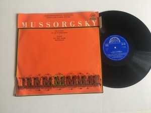 Classical Supraphon 0100570 Lp Record Petrovich Mussorgsky Karl Ancerl