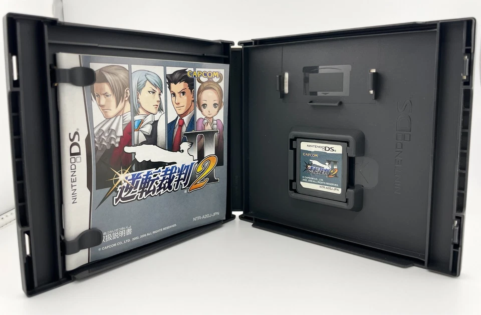 Phoenix Wright Ace Attorney Gyakuten Saiban Game Japan set Nintendo DS NDS - Image 4 of 4