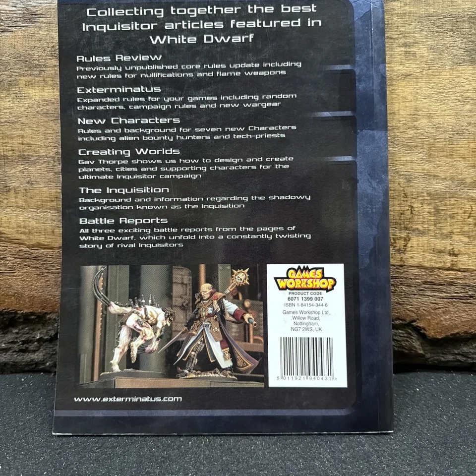 Games Workshop Inquisitor Annual 2002- The Exterminatus- - Image 3 of 4