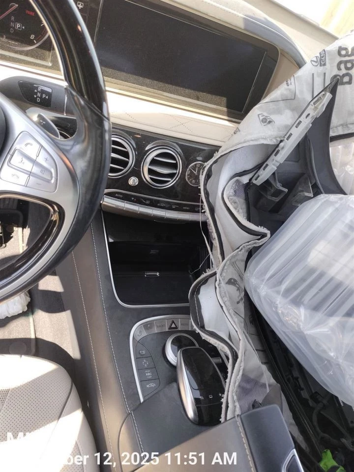 LEFT FRONT SEAT BELT 2228603900 2014-2017 MERCEDES-BENZ S550 - Imagem 2 de 4