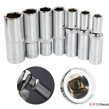 1-piece 10mm-24mm Socket Set 14-inch 38-inch Drive Impact Socket 6-point