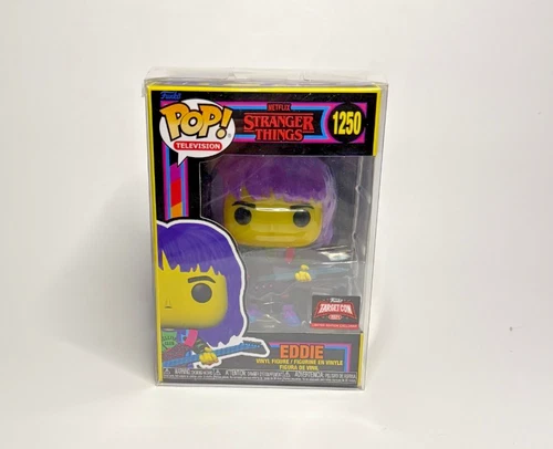 Funko Pop! Eddie 1250 Stranger Things Target Exclusive – Blacklight Edition