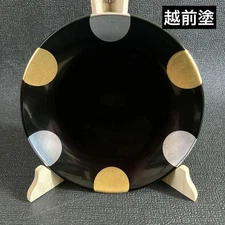 Echizen lacquerware, Echizen lacquerware, genuine lacquer hand-painted, large