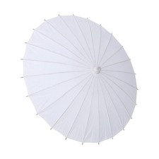 DIY Paintable White Paper Parasol for Wedding Party Decor Photo Prop