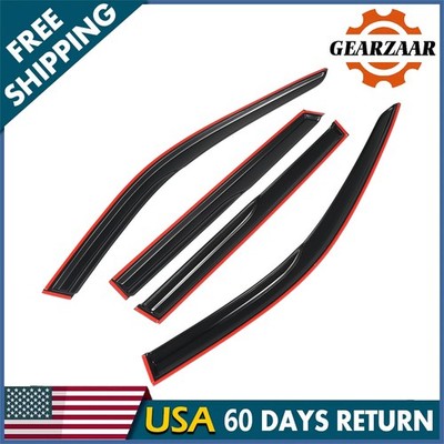 Rain Guards Fits For Honda CRV CR-V 2023-2025 Tape-on JDM 4pcs Mugen Style