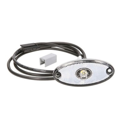 OUTLINE MARKER LIGHTS L/R; FLATPOINT II WHITE LED HEIGHT 46MM; WIDTH ...