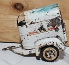 Vintage TONKA TOYS FARMS HORSE Trailer Rough Metal
