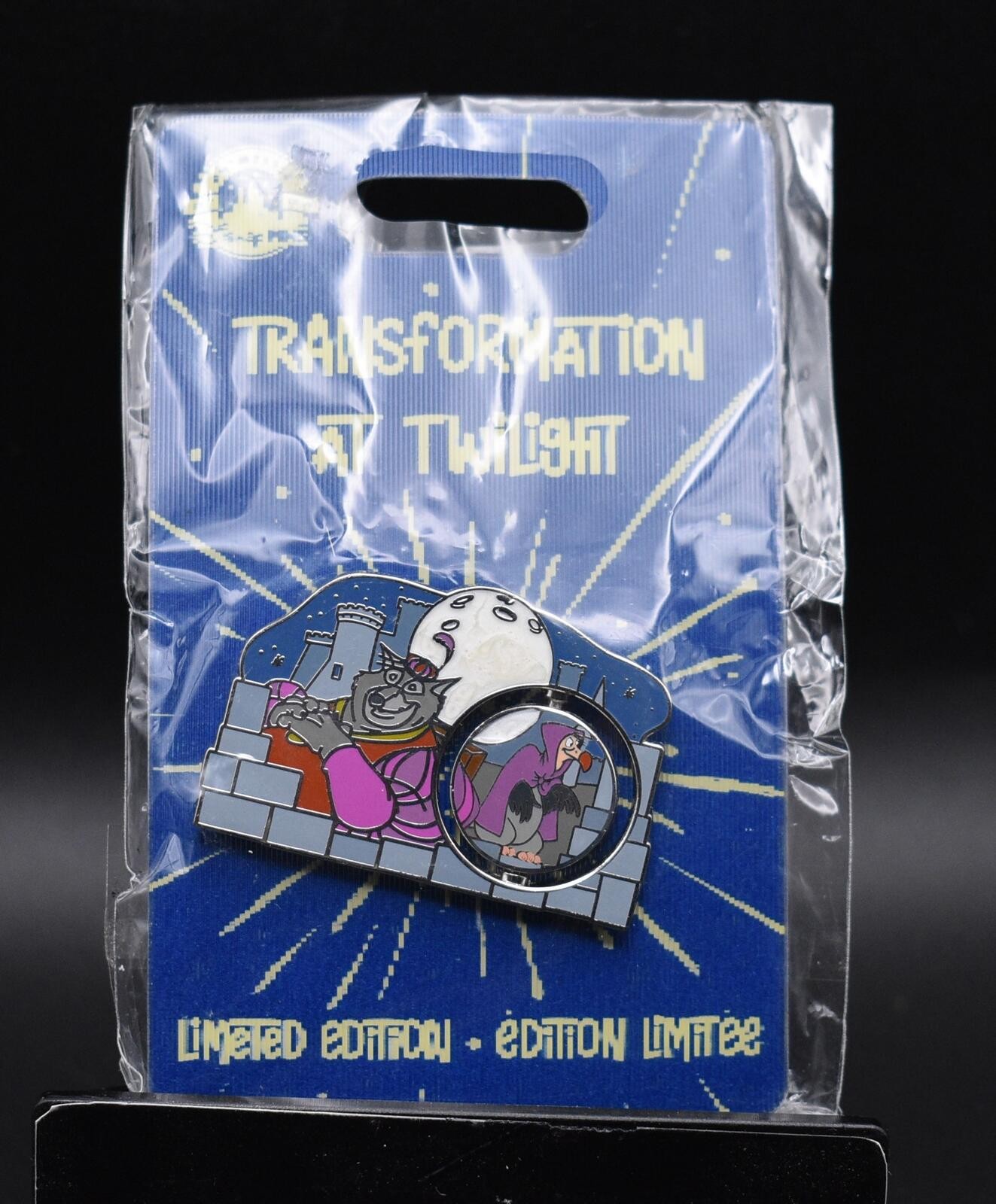 Disney Robin Hood Nutsy Sheriff of Nottingham Transformation at Twilight Pin (C5