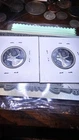 1964 Canadian Silver Quarters Lot Of 2 80% Silver Brilliant Condition