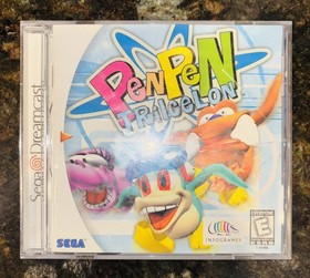 Sega Dreamcast Console Bundle-4 Controllers VMU Controller Pack, PenPen Game