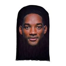 3D Printed Halloween Cosplay Stretch Mesh Mask Balaclava Headdress Will  Mask