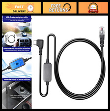 USB-C to RJ11 Power Cord for Radar Detectors, 4.92FT Cable for Uniden, Escort, C