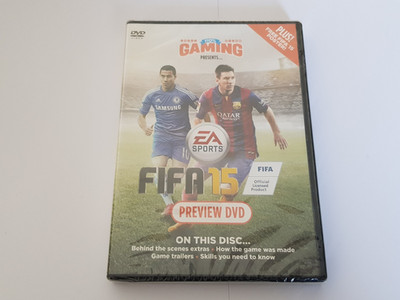 FIFA 15 Vorschau DVD von 110% Gaming Fußball Soccer + FIFA 15 Poster NEU VERSIEGELT