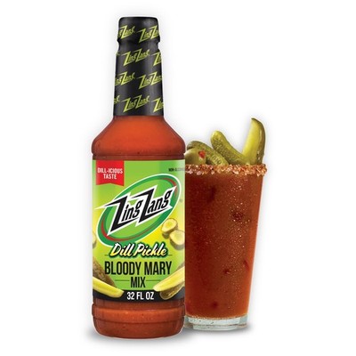 Zing Zang Dill Pickle Bloody Mary Mix, Non-Alcoholic 32.00 Fl Oz (Pack of 1) 