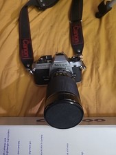 Nikon FG-20 SLR 35mm Film Camera With Extra Lens, Filters, Flash, Instr. and Bag