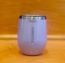 Corkcicle Stemless Wine Glass Pixie Dust Lavender Insulated Stainless Cup