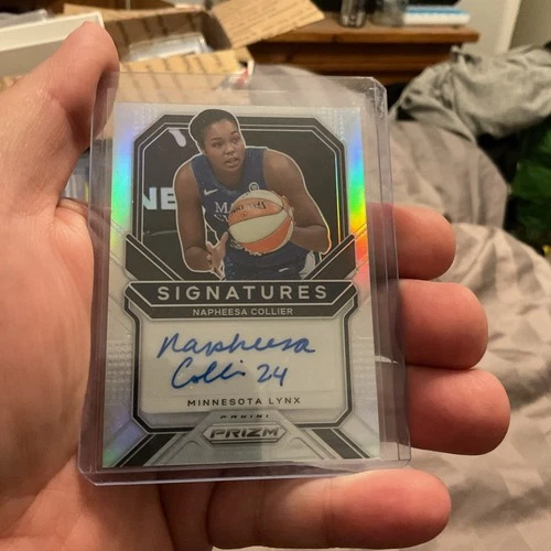2021 WNBA Panini Prizm Basketball Silver Signatures #SG NCL Napheesa Collier