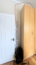 Tall Freestanding IKEA PAX Wardrobe – Birch Effect – Excellent Condition