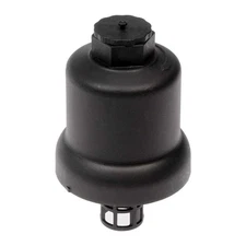 For Volkswagen Bora 2005-2009 Oil Filter Cap | Plastic | Black | 6D-115-408-B