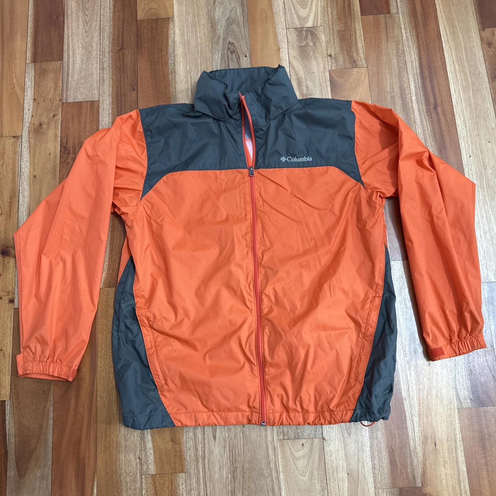 Columbia Men’s Large L Orange Glennaker Lake Rain Jacket Windbreaker
Opens in a new window or tab