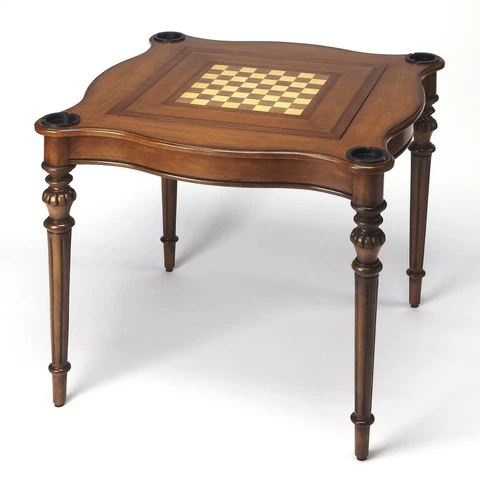 Butler Specialty Eastwick Antique Cherry Game Table - Picture 2 of 7