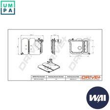 HYDRAULIC FILTER AUTOMATIC TRANSMISSION DP1110.14.0034 FOR BMW Z4/Roadster/E89