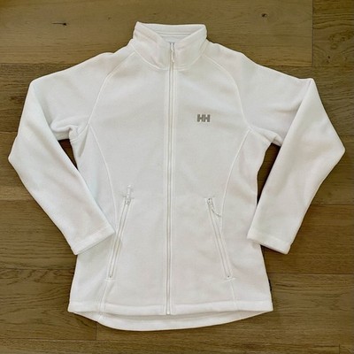 Helly Hansen Women s Polartec Fleece Full-Zip Jacket   White   Size Small