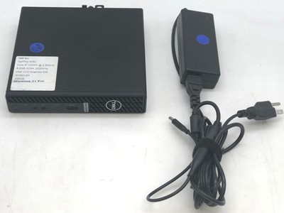Dell OptiPlex 5080 Micro USFF, i5-10500T, 2.3GHz, 8GB, 256GB NVMe