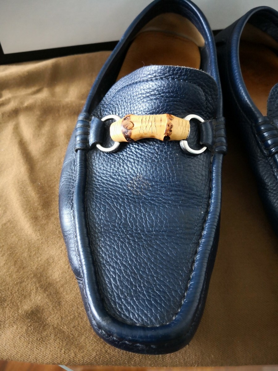 ✨状態良し✨ GUCCI Bamboo Bit Loafer EU35.5 GUCCI LEATHER BAMBOO BIT LOAFER DRIVER | eBay