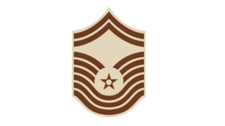 4" e-9 cmsgt 1976 chief master sergeant dcu bumper sticker decal usa made