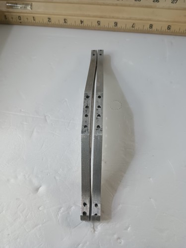 Nitro RC Lower Chassis Brace For Trucks T-maxx SilverMetal Pre-owned Replacement - Picture 7 of 24