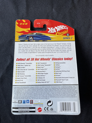 Hot Wheels 2005 VW Special #186 - Red - Black HW Collectors Tampo