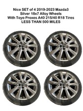OEM 2019-2023 Mazda3 18x7 Alloy Wheel W/ Toyo Proxes 215/40 R18 Tires 9965977080