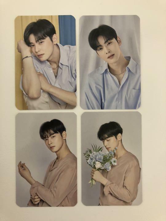ASTRO POP UP in Japan CHA EUNWOO Official Photo card Set | eBay