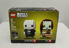 Lego Brick Headz Jack Skellington & Sally 41630 Nightmare Before Christmas