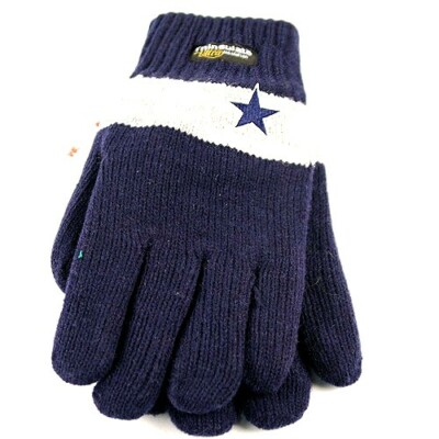 Dallas Cowboys Thinsulate Thermal Insulated Winter Snow Gloves NWT
