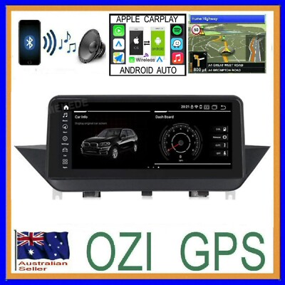 BMW X1 2010-2015 GPS WIRELESS CARPLAY ANDROID AUTO CAMERA ODB DAB+ TPMS DVR