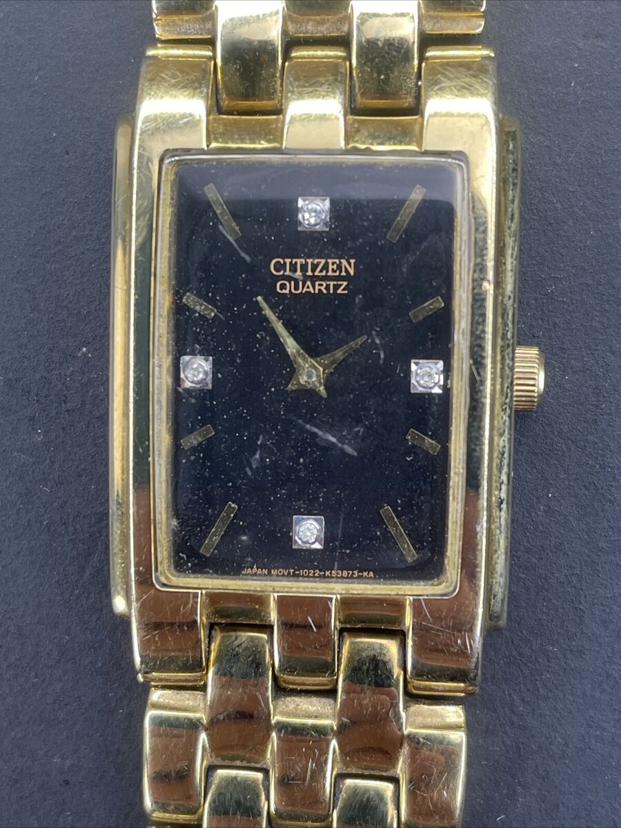 Citizen Gold Tone Gemstone Dial Bracelet Watch 1022 Citizen Gold Tone Gemstone Dial Bracelet Watch 1022
