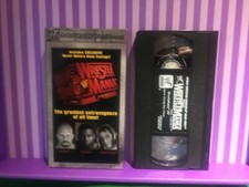 WWF - WrestleMania 14 (VHS, 1999) TAPE STONE COLD SHAWN MICHAELS MIKE TYSON