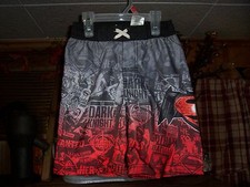 BATMAN VS SUPERMAN BOYS SWIMMING TRUNKS BOARD SHORTS SIZE XS 4-5 KIDS BEACH