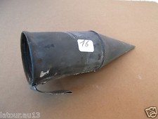 (n°16 ) outil ancien, coffin de faucheur en zinc , art populaire, déco